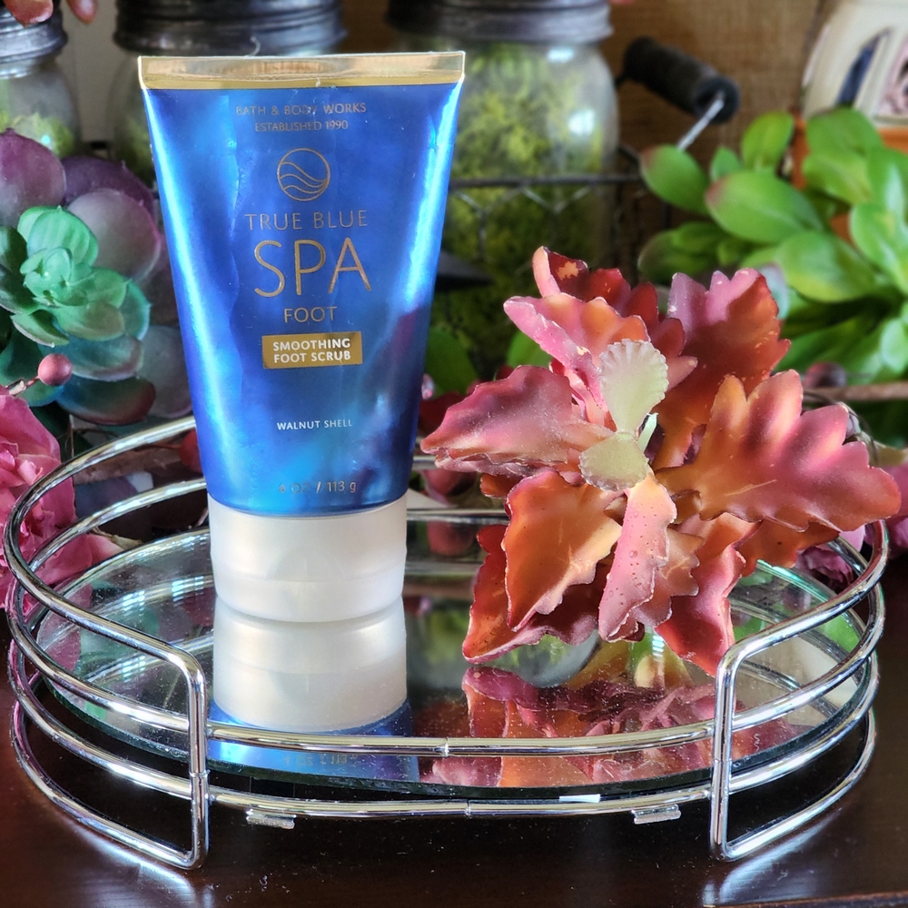 Bath & Body Works True Blue Spa Exfoliant Scrub Mint Scented